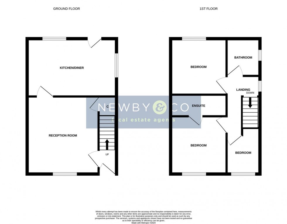 Floorplan for Farr Wood Close, Groby, Leicester
