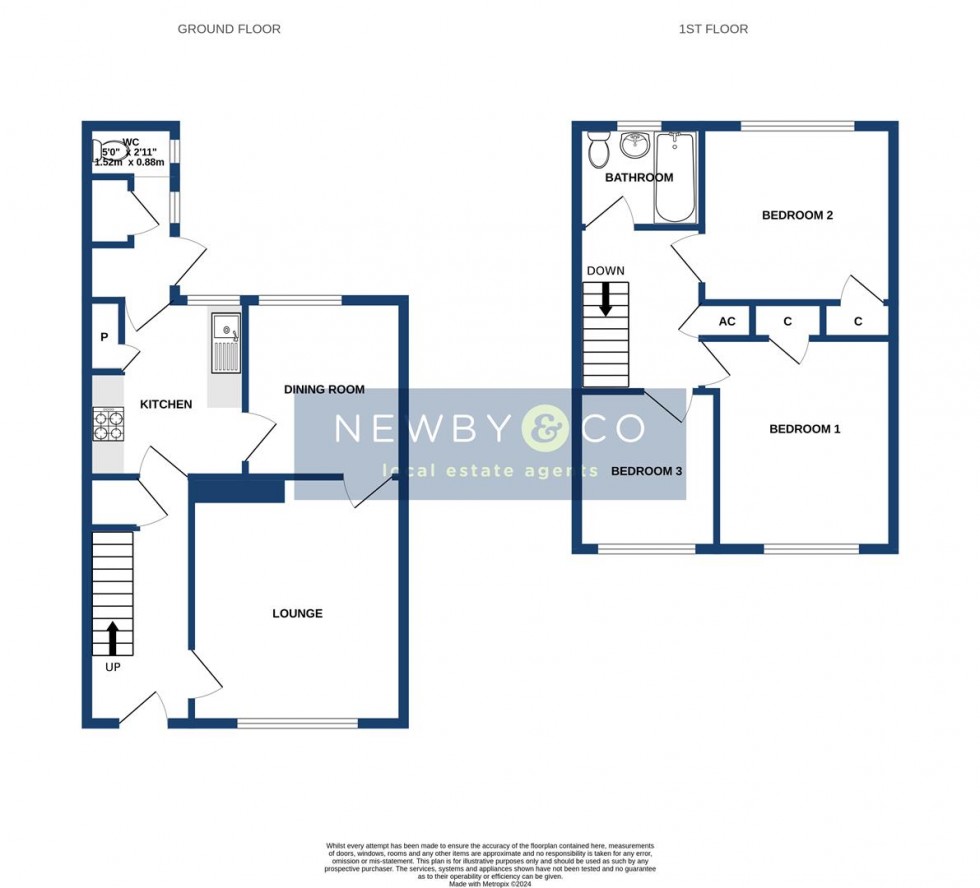 Floorplan for Overseal Road, Leicester