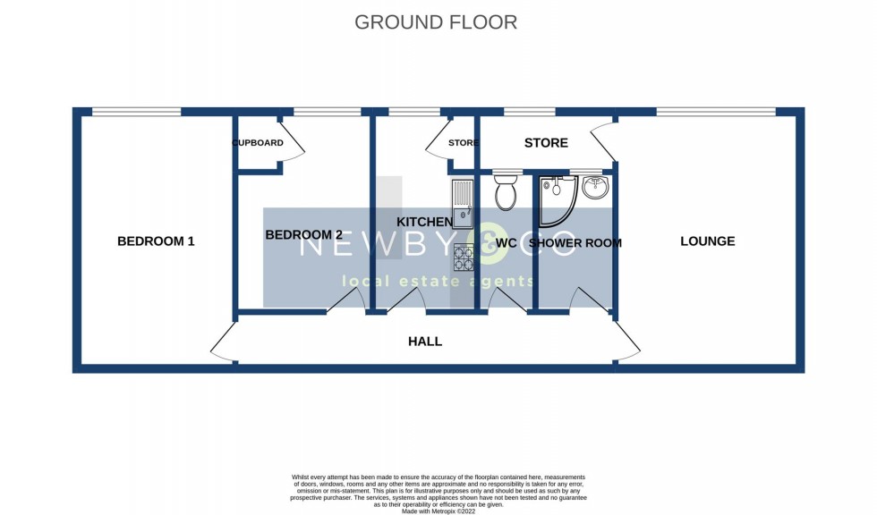 Floorplan for Aikman Avenue, Leicester