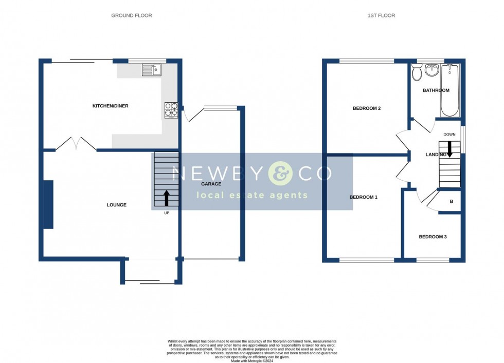 Floorplan for Chevin Avenue, Leicester