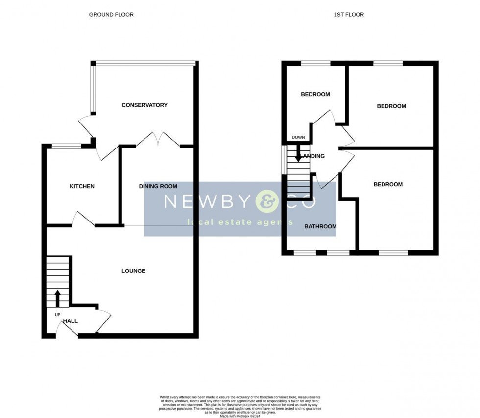 Floorplan for Victoria Drive, Groby, Leicester