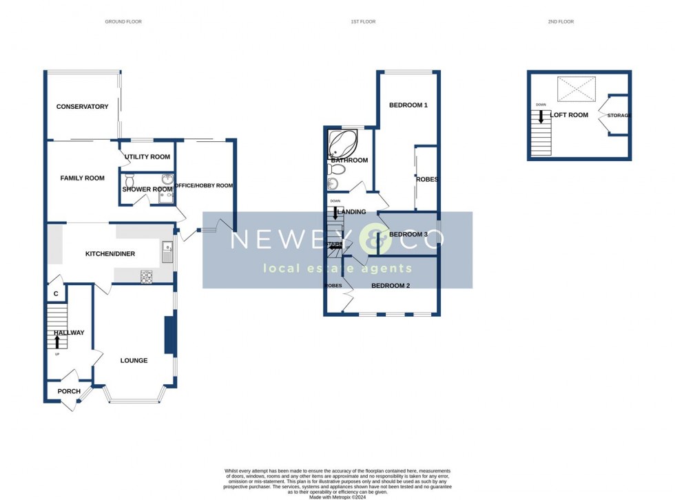 Floorplan for Marina Drive, Groby