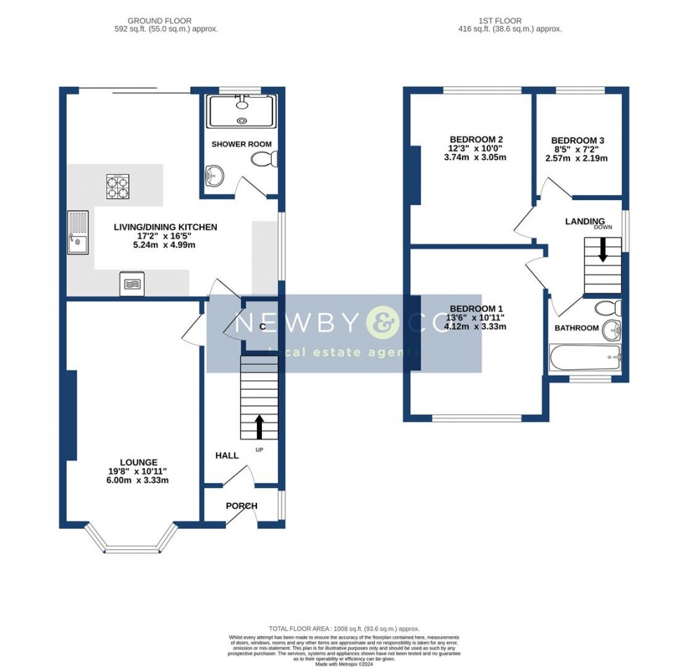 Floorplan for Leicester Road, Groby, Leicester