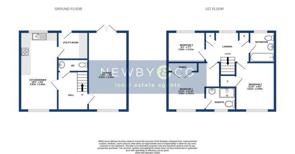 Floorplan for Cortanis Lane, Desford