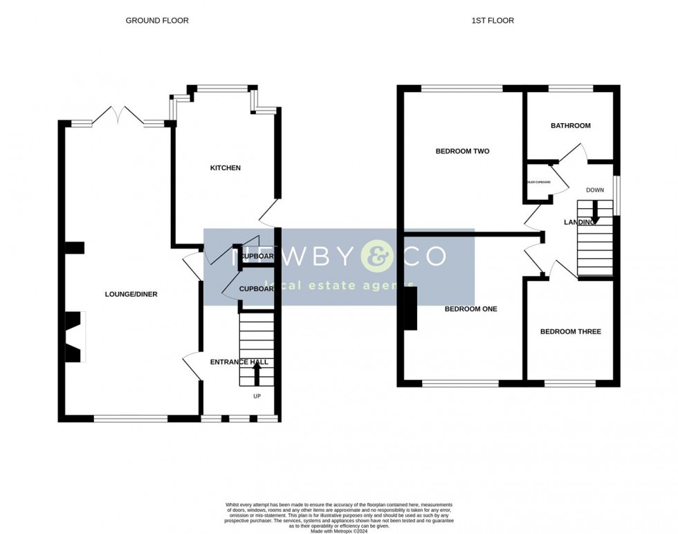 Floorplan for Olympic Close, Glenfield, Leicester