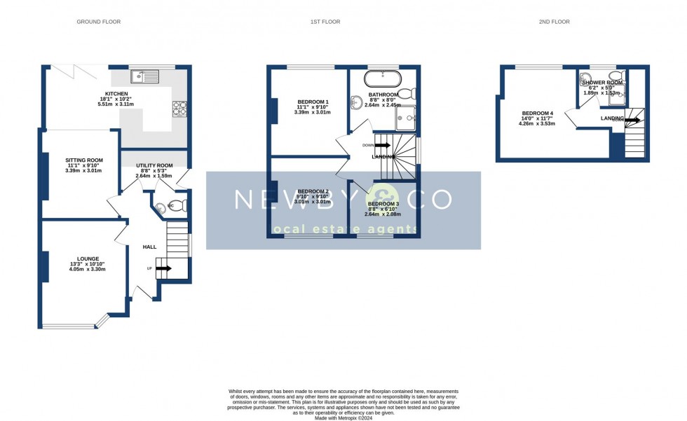 Floorplan for Anstey Lane, Groby, Leicester