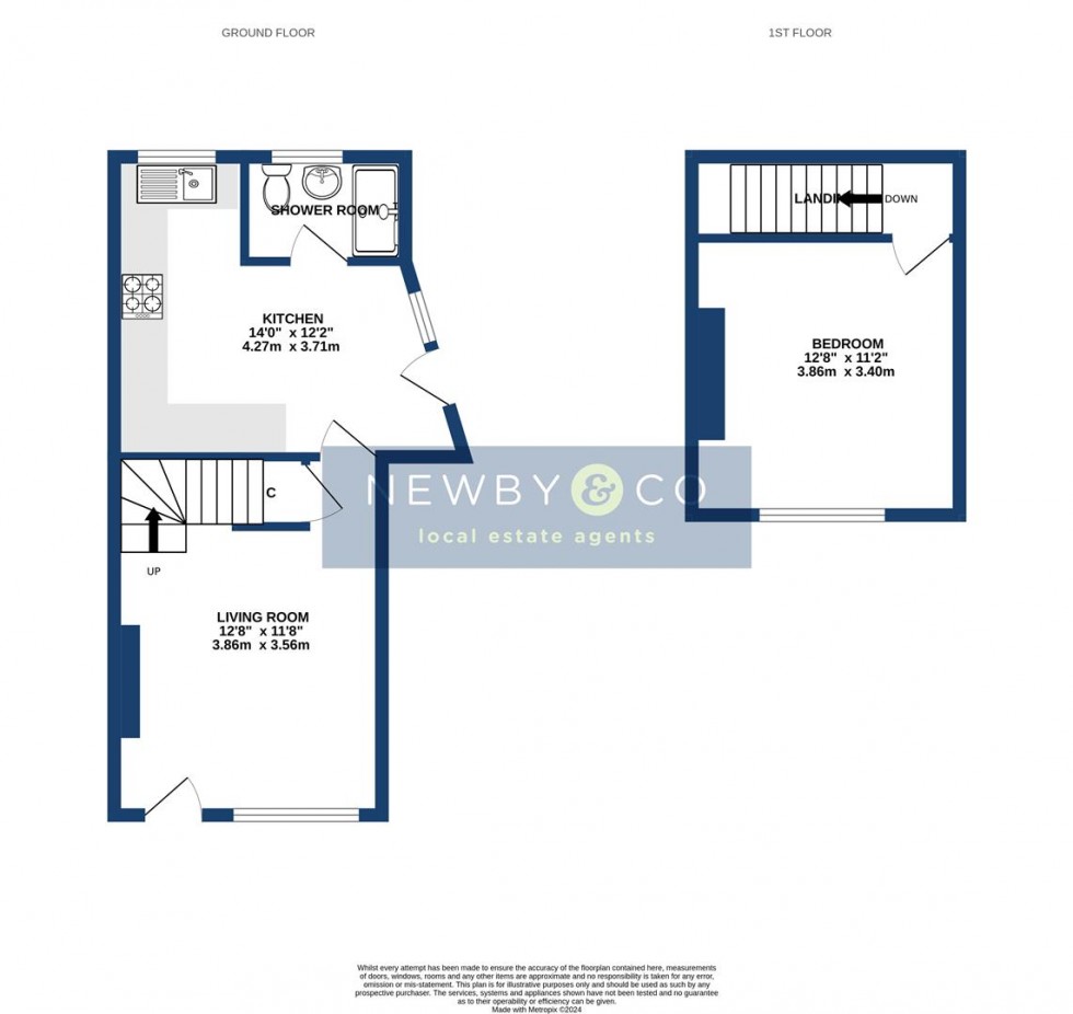 Floorplan for Watling Street, Mountsorrell, Leicester