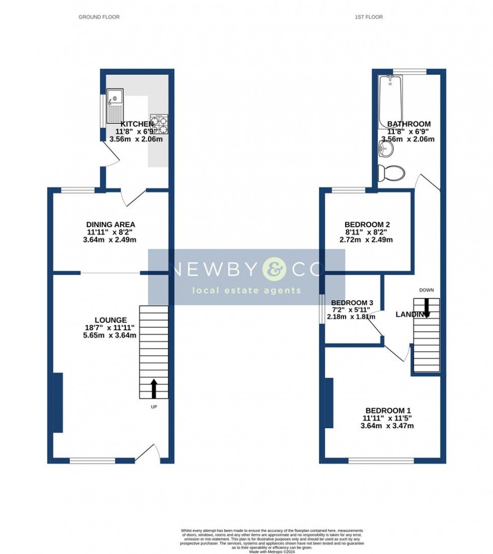 Floorplan for Station Road, Glenfield, Leicester