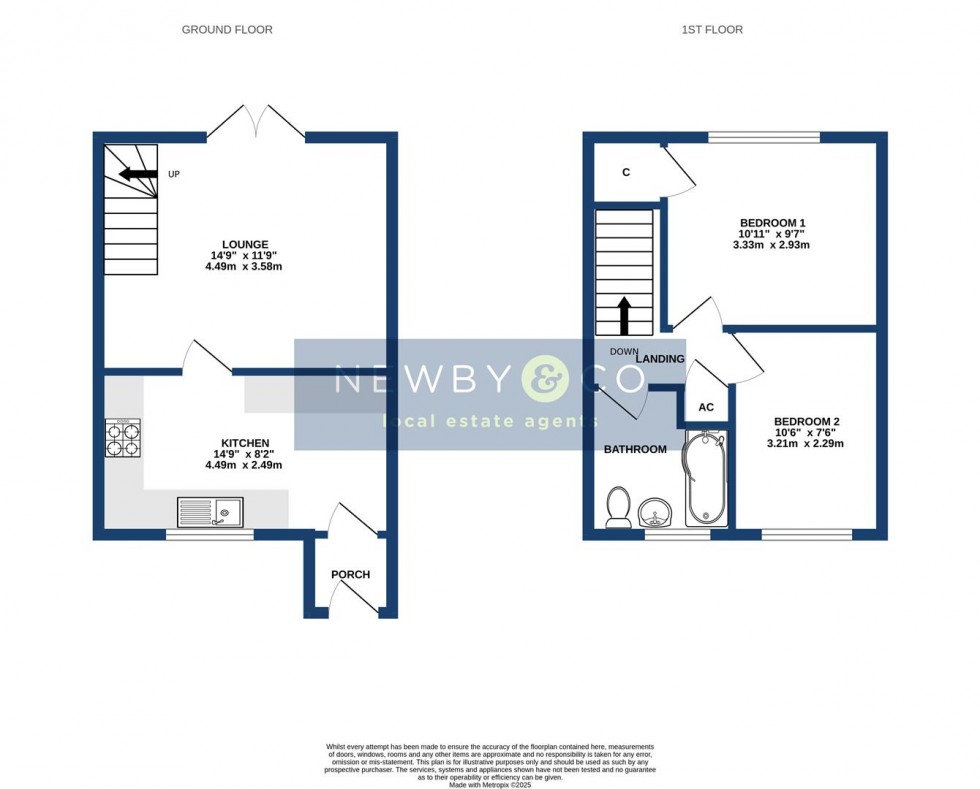 Floorplan for Glengarry Close, Leicester