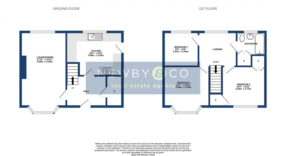 Floorplan for Leicester Road, Markfield