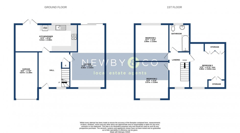 Floorplan for Kirby Road, Glenfield, Leicester