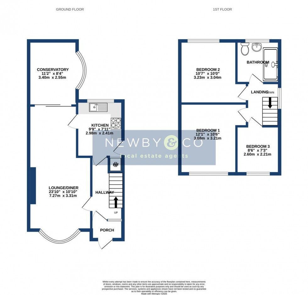 Floorplan for Dominion Road, Glenfield, Leicester